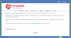 Desktop Screenshot of fitjapan.com